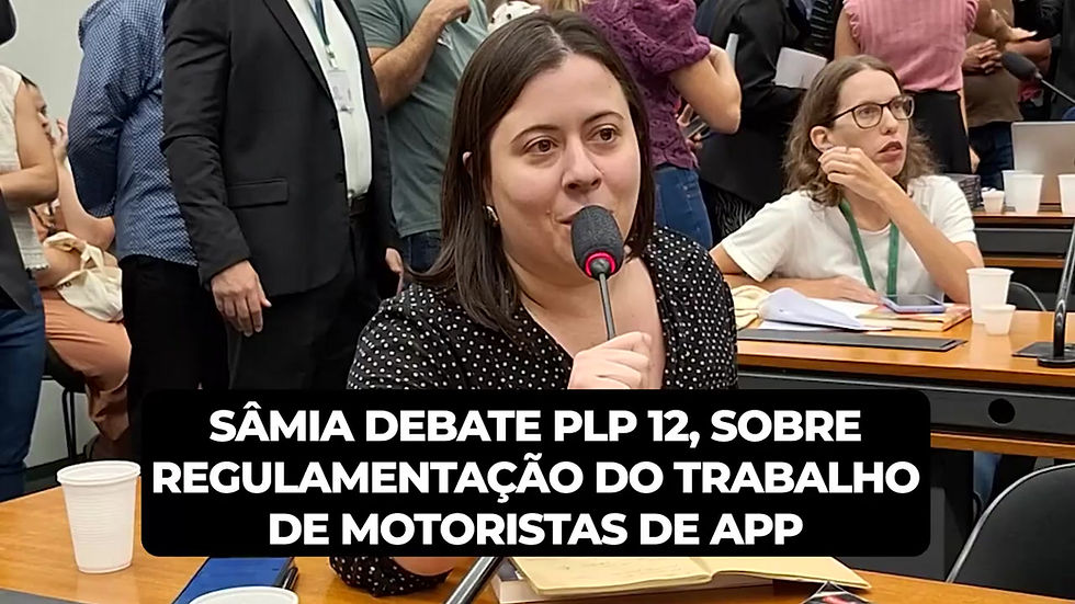 Relatório sobre as Regras para os Trabalhadores de Aplicativos