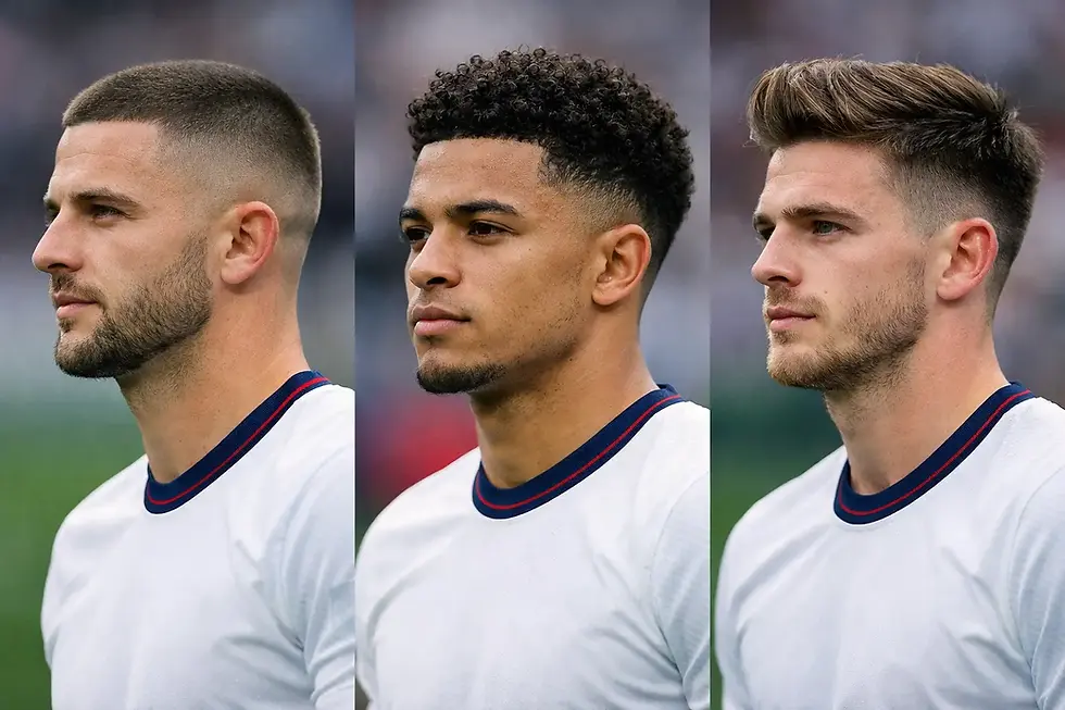 England Football Team Members’ Haircuts to Try