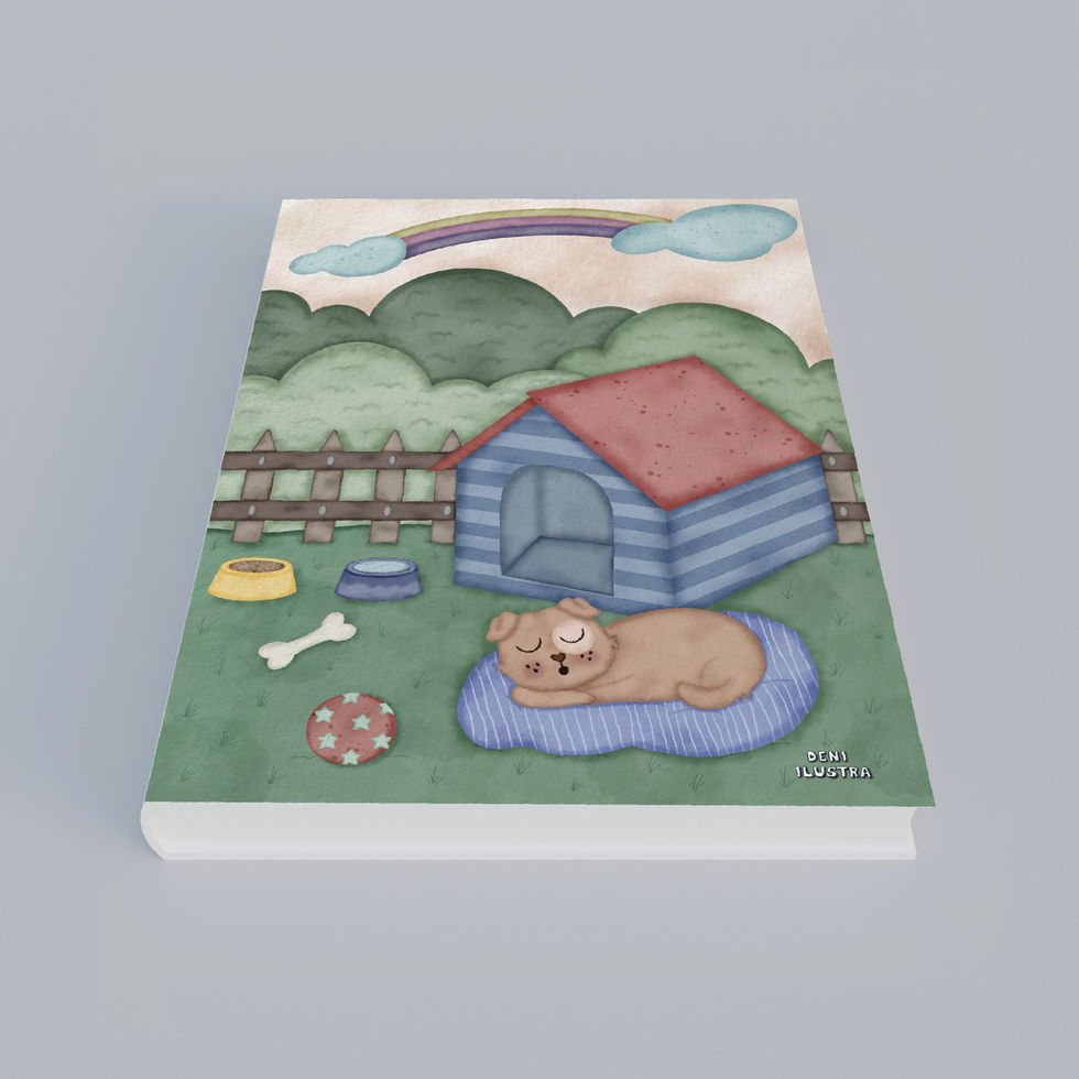 Book cover simulation