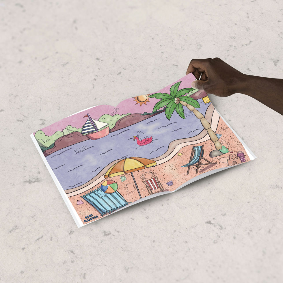 It fits very well in a book!