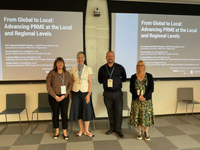 PRME Chapter UK & Ireland Breakout Session at the PRME Global Forum  ‘From Global to Local: Advancing PRME at the Local and Regional Levels’