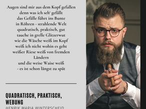Gedichte | Quadratisch, praktisch, We-bung