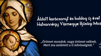 Megnézhető betlehemi misztériumjátékkal kívánunk áldott karácsonyt