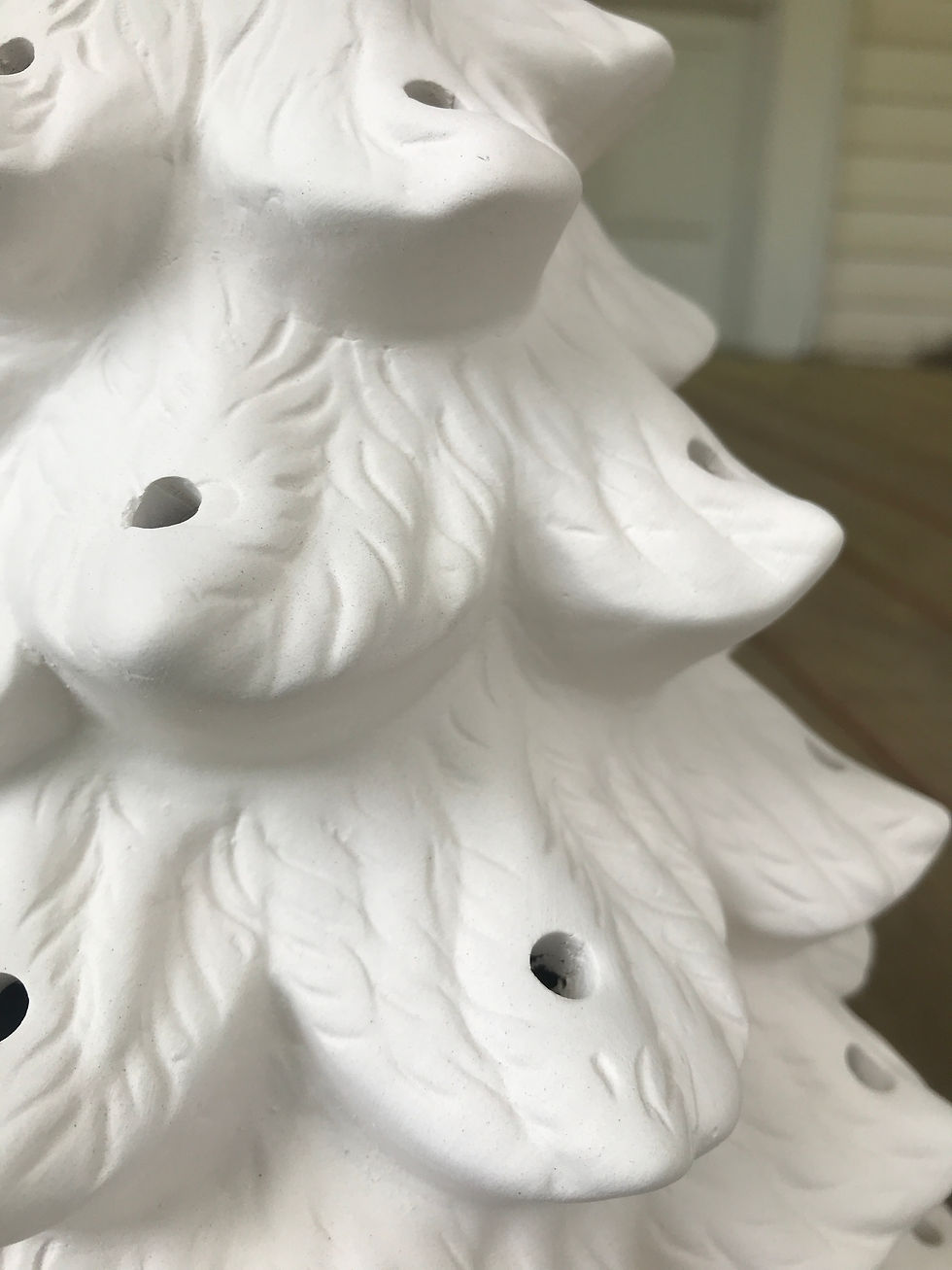 Thumbnail: Large Christmas Tree (13 Inch) Pottery To Go Kit