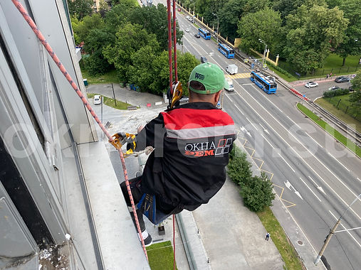 Замена стемалитов на стеклопакеты Мосфильмовская 8