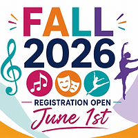 2026/2027 Rec Dance and Theatre Classes