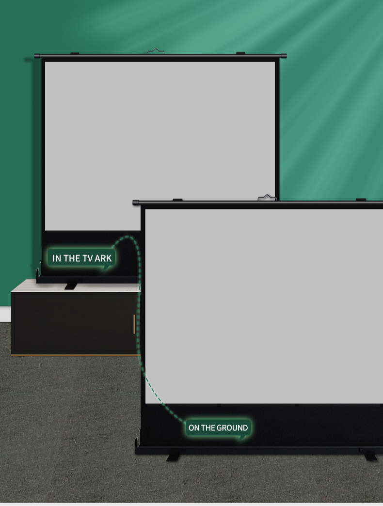 Thumbnail: Floor Stand Projection Screen