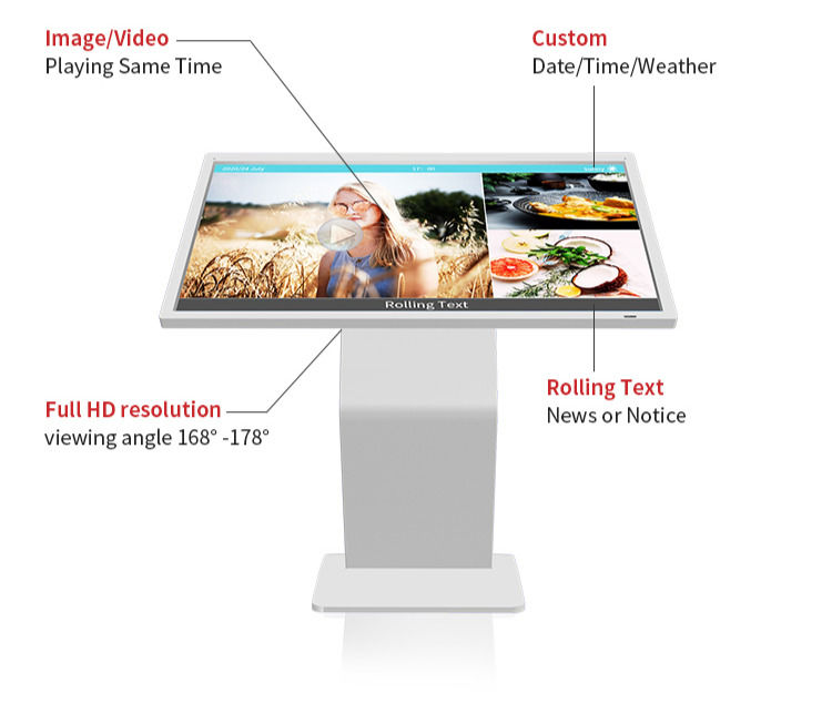 Thumbnail: Touch Screen Monitor Digital Kiosk