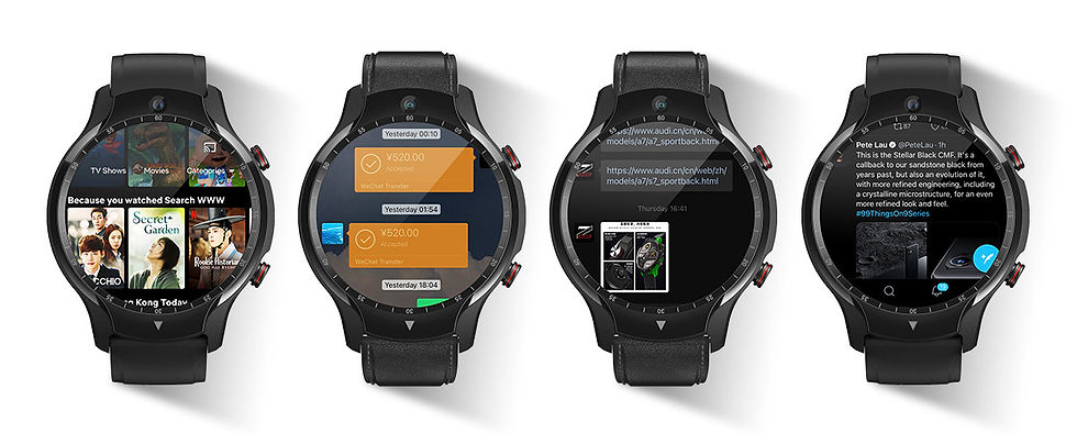 Thumbnail: Android Digital Smart Watch with Touch Display