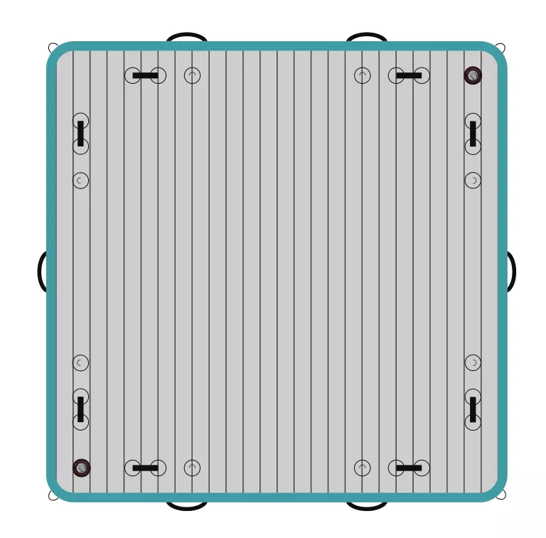 Thumbnail: Inflatable Dock Float Platform