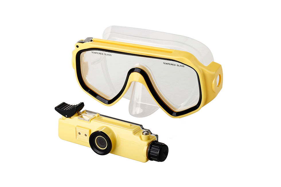Thumbnail: Waterproof Digital Video- Diving Mask with Mini Recorder