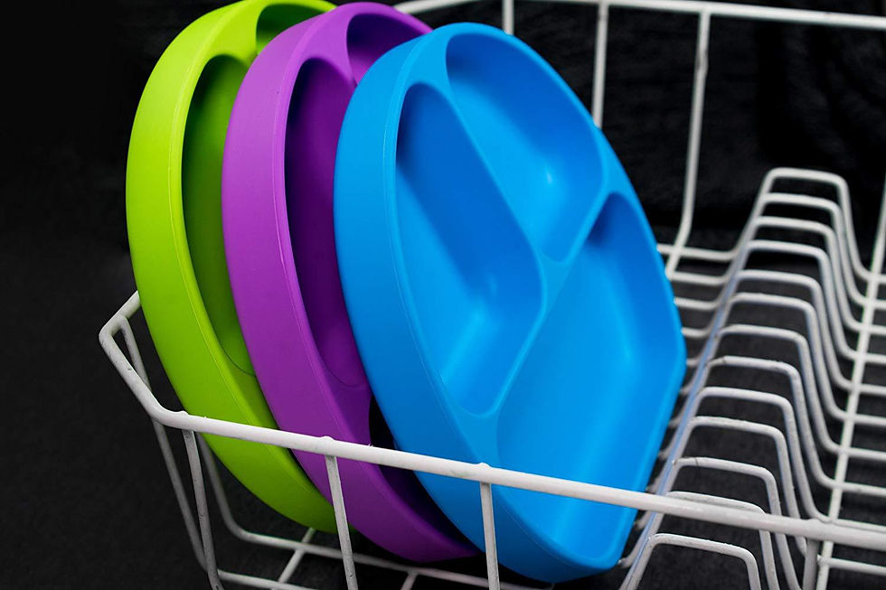 Thumbnail: Toddler Divided Silicone Plate