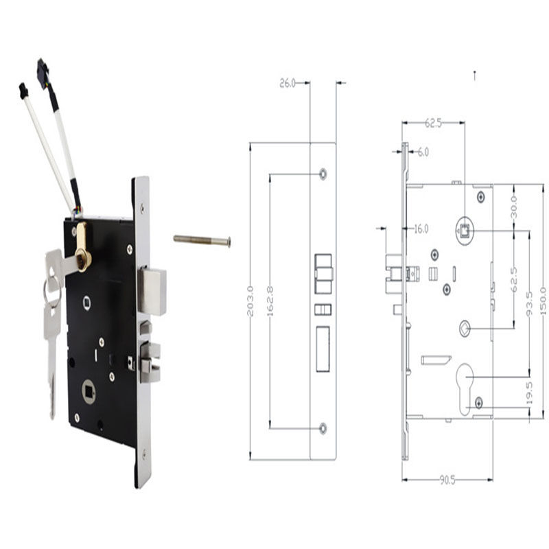 Thumbnail: Fingerprint Door Lock Electronic-TUYA Smart App