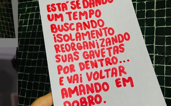 Isolamento, ansiedade e produção literária