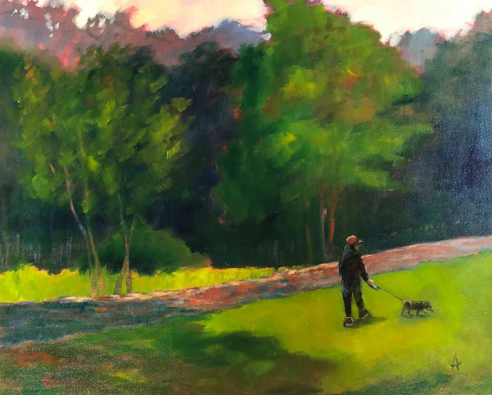 Walking in the Meadow