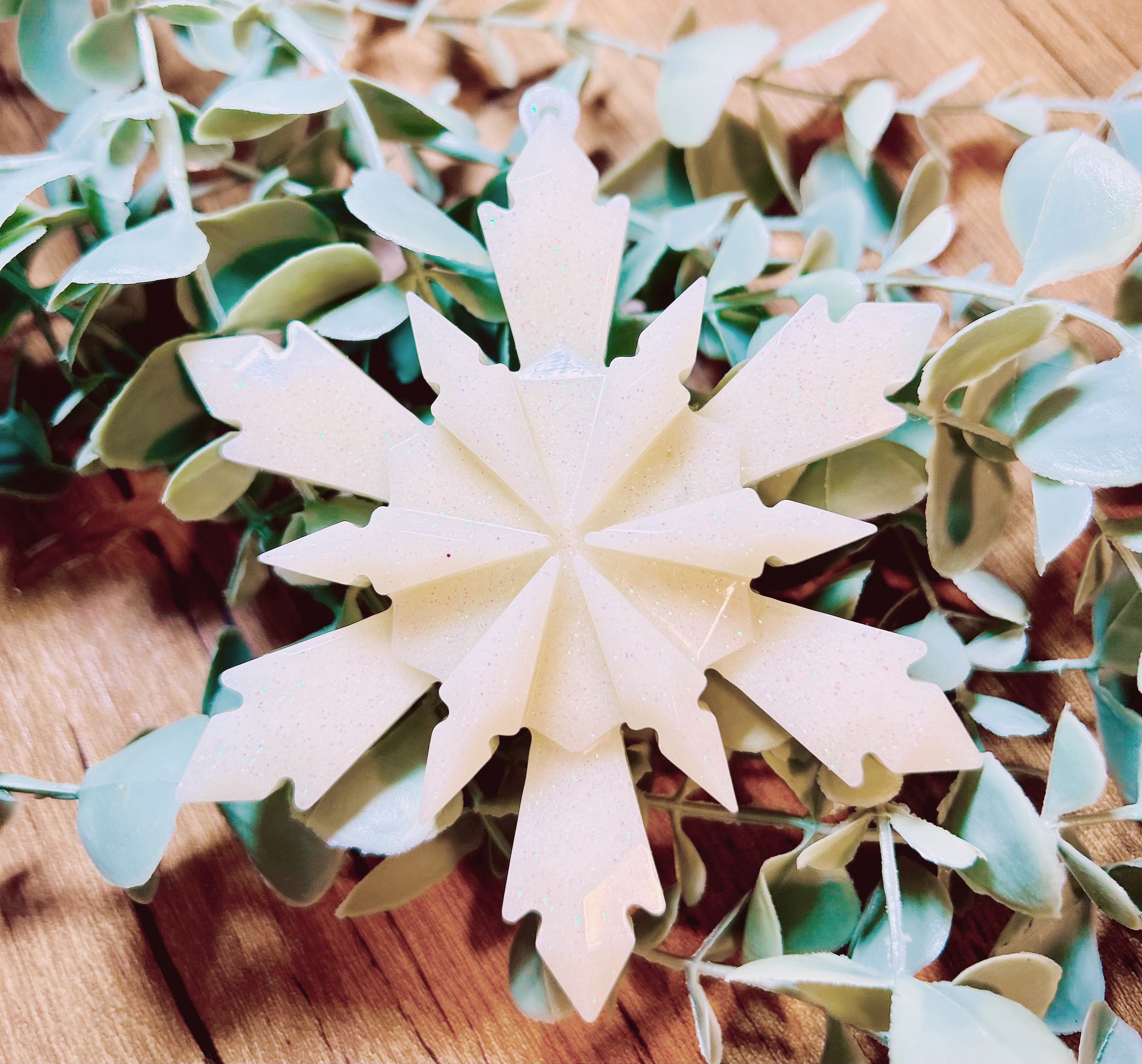 Snowflake keepsake 