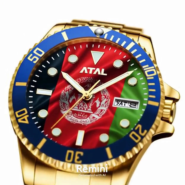 Thumbnail: ATAL Quartz Watch 42MM Dial, Waterproof, Stainless Steel Strap