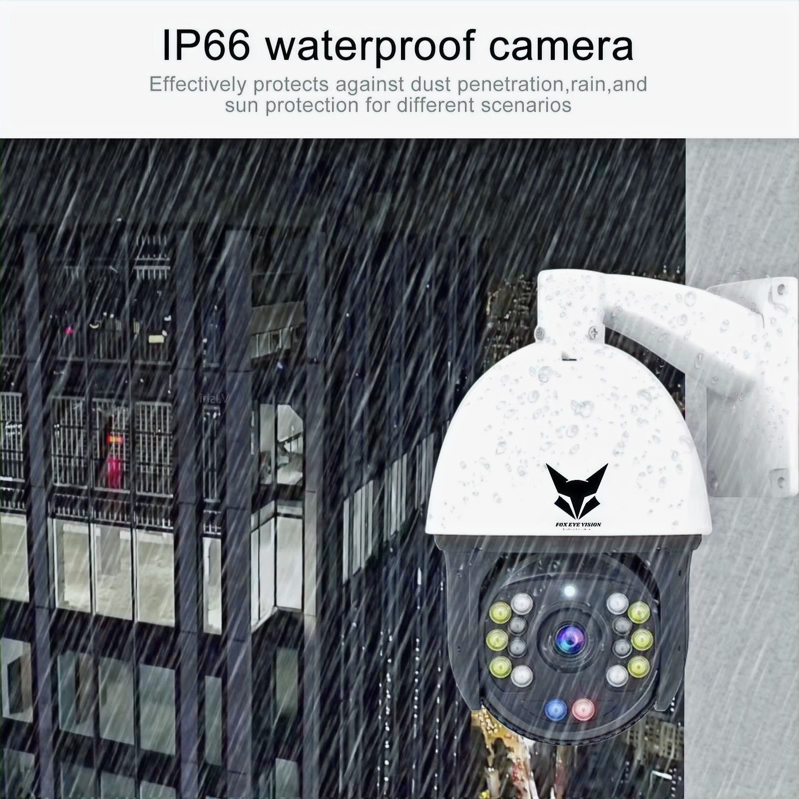 4K AI PTZ Camera view 3