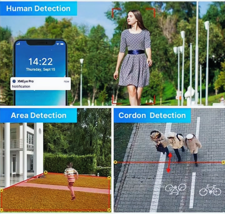 4K AI Dome Camera view 5