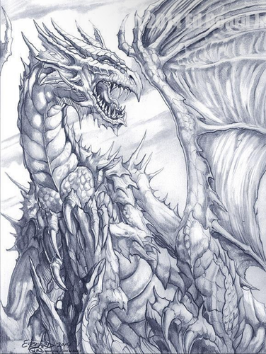 Glacier Dragon King | Art of Ed Beard Jr