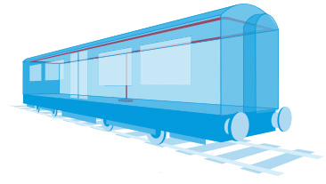 tren, metro, tramvay, metro, vagon, indüksiyon döngü