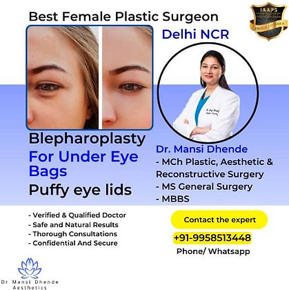 Eyelid surgery in Delhi, India