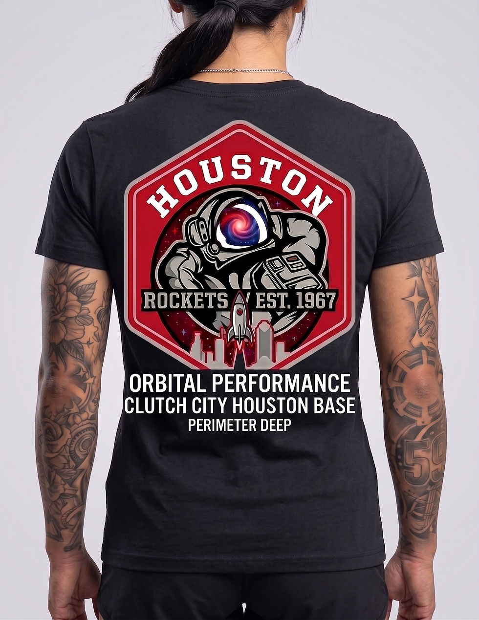 Thumbnail: Houston Clutch City Rockets Tee