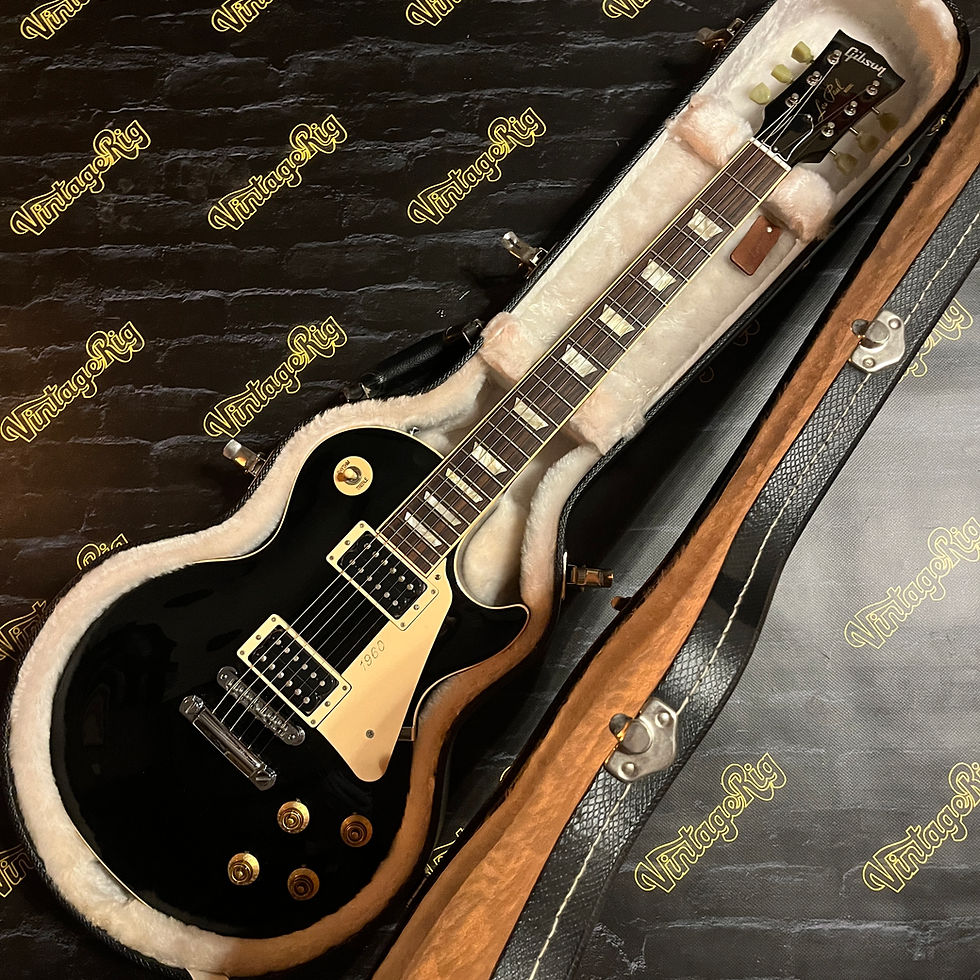 Thumbnail: [SOLD] 2011 Gibson Les Paul Traditional Ebony 1960 Reissue