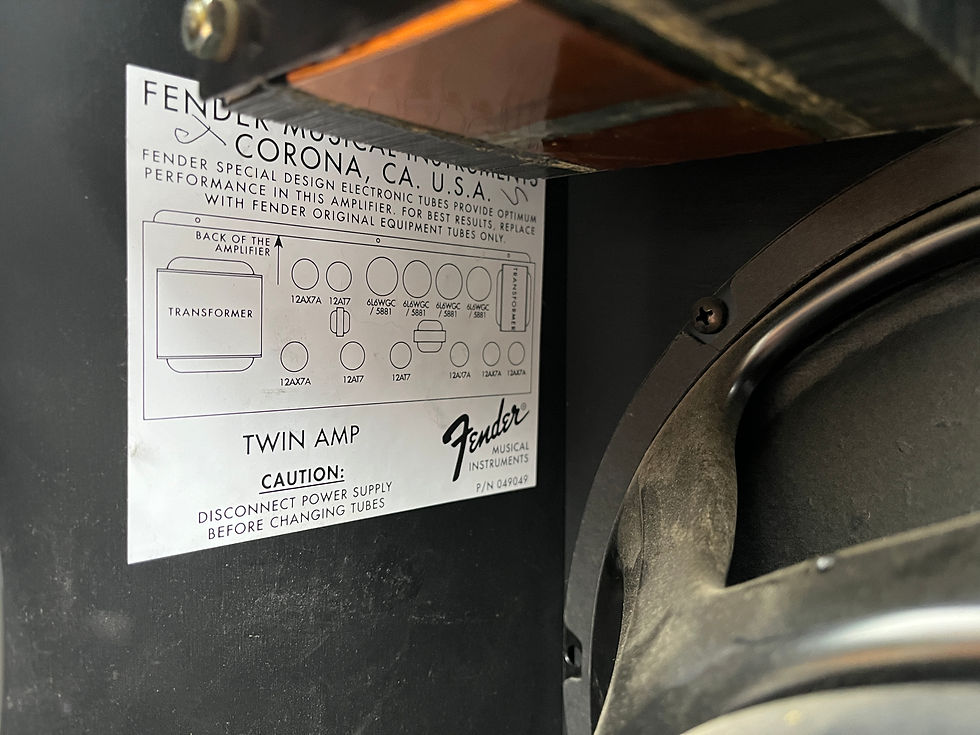 Thumbnail: [SOLD] 1999 Fender Twin Amp