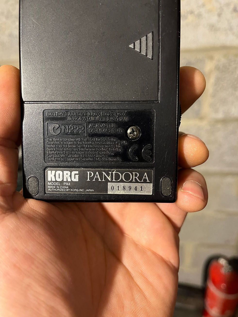 Thumbnail: 2001 Korg Toneworks PX4