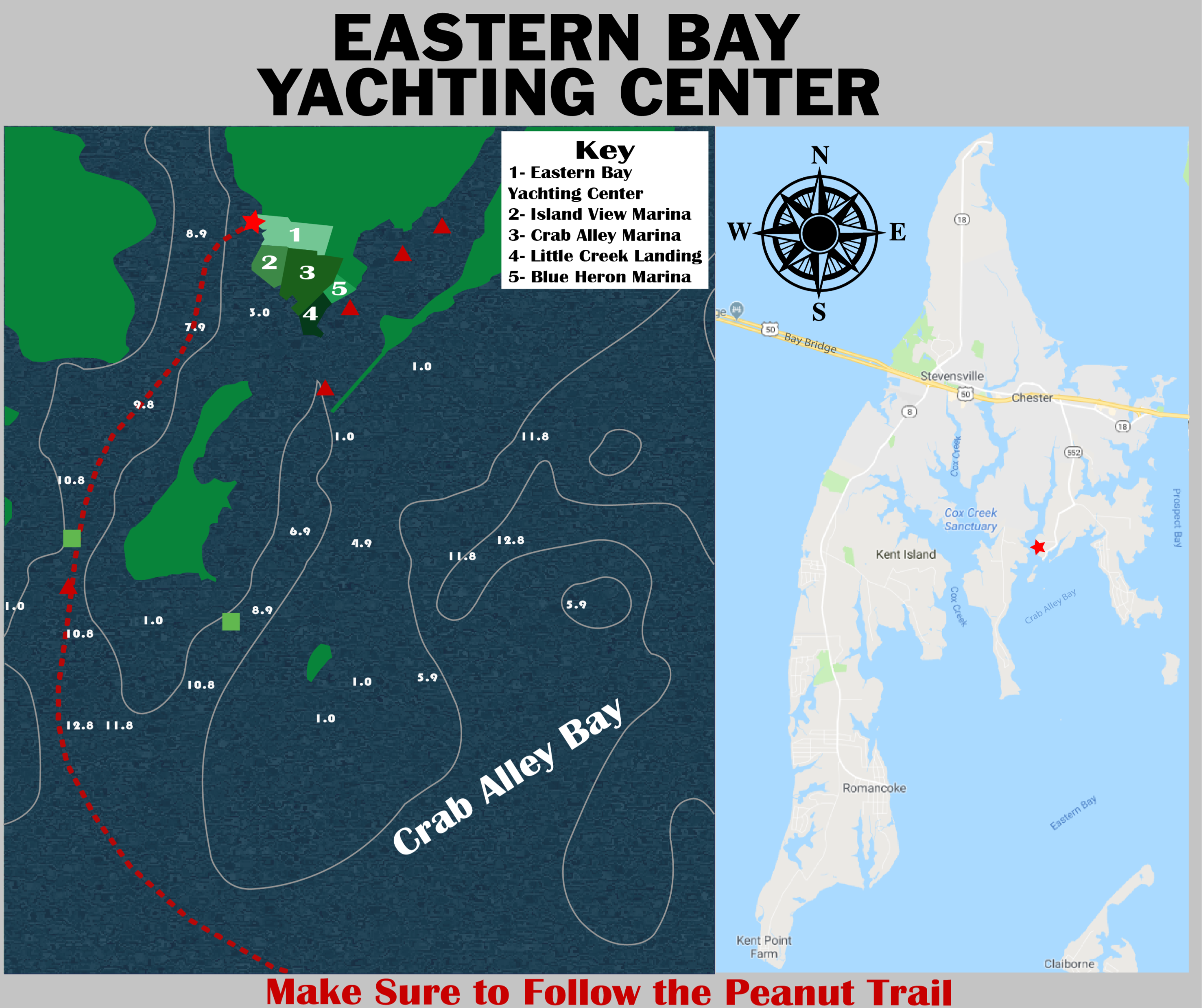 seven seas yacht location map