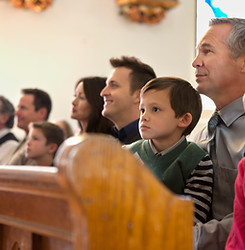 People in Church