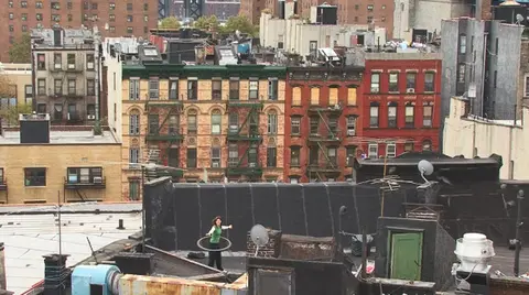 Rooftop Routine, Christian Jankowski, Performa 07