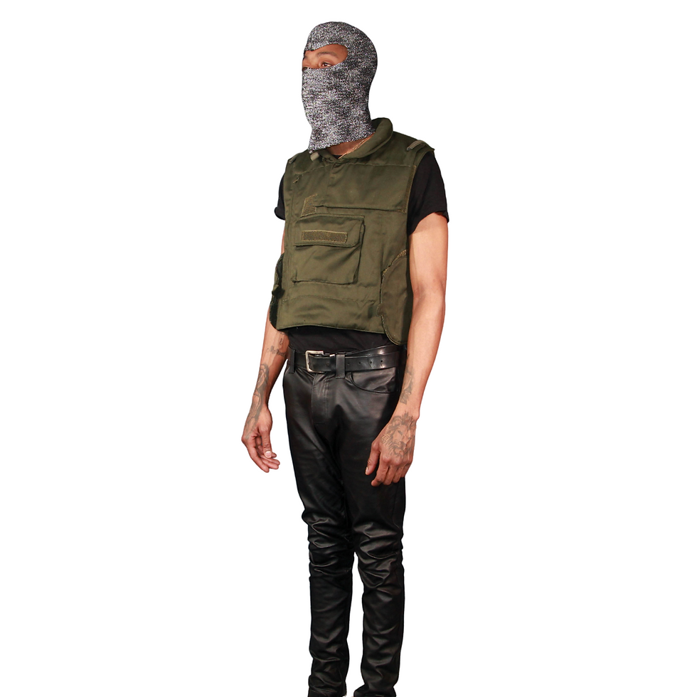 Thumbnail: CLR 550 LEATHER JEANS