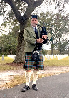 Bagpiper in Tampa Florida Paul Nacleish