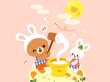 くまみん壁紙9月