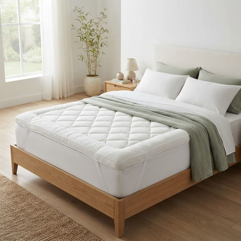 Cooling Bamboo Mattress Topper
