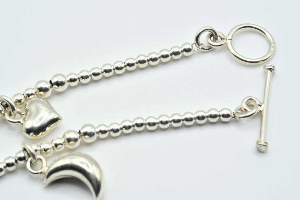 Miniatura: Pulsera Símbolos de Luz – Plata .925