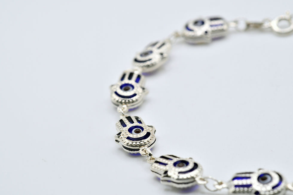 Miniatura: Pulsera Manos de Fátima – Plata .925