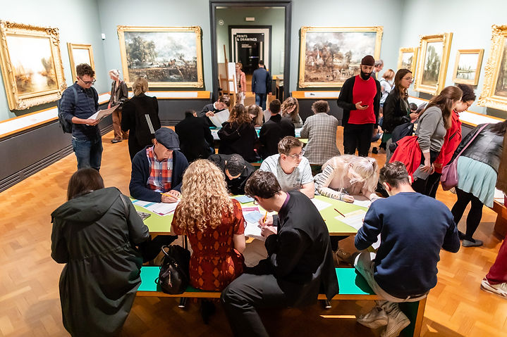 Participants V&A Friday late workshop