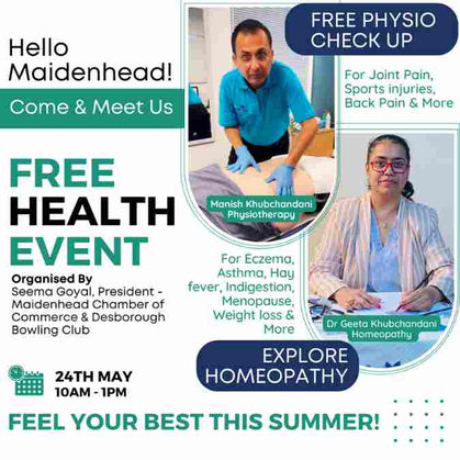 Free Health Check in Maidenhead