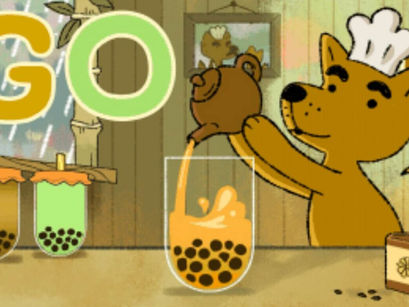 What is Bubble tea which Google is celebrating?