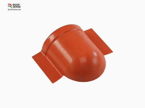 Diagonal Ridge End Cap | Roof Sense