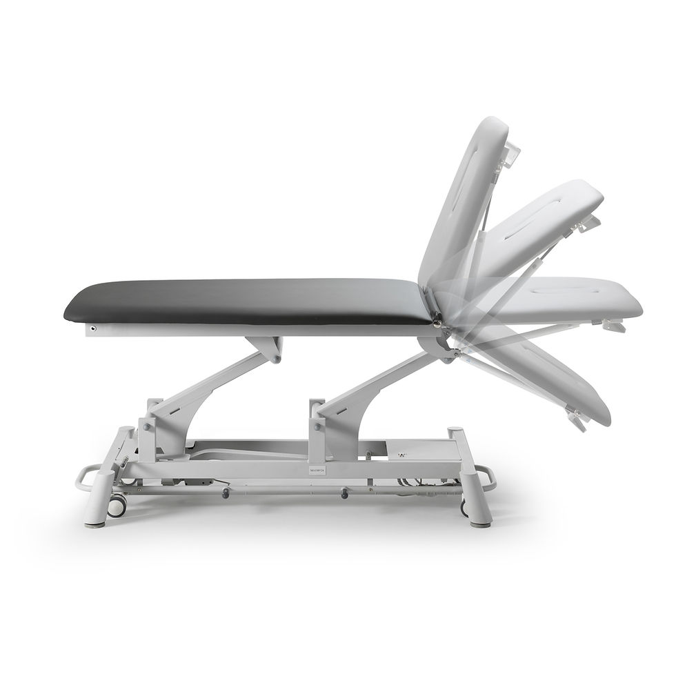 Miniatura: Movimento dello schienale lettino elettrico per fisioterapia Easy