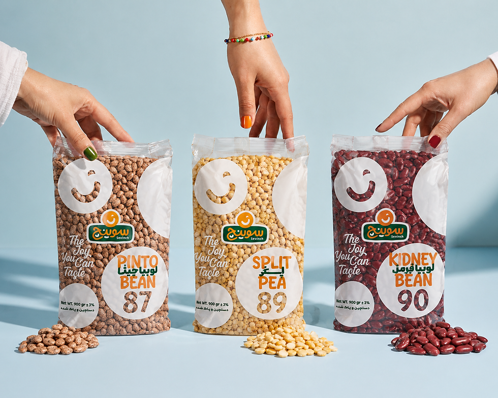 Sevinch package design- Beans