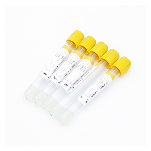 BRUNER Vacuum Blood Tube (Yellow Top) Gel and Activator Biosite