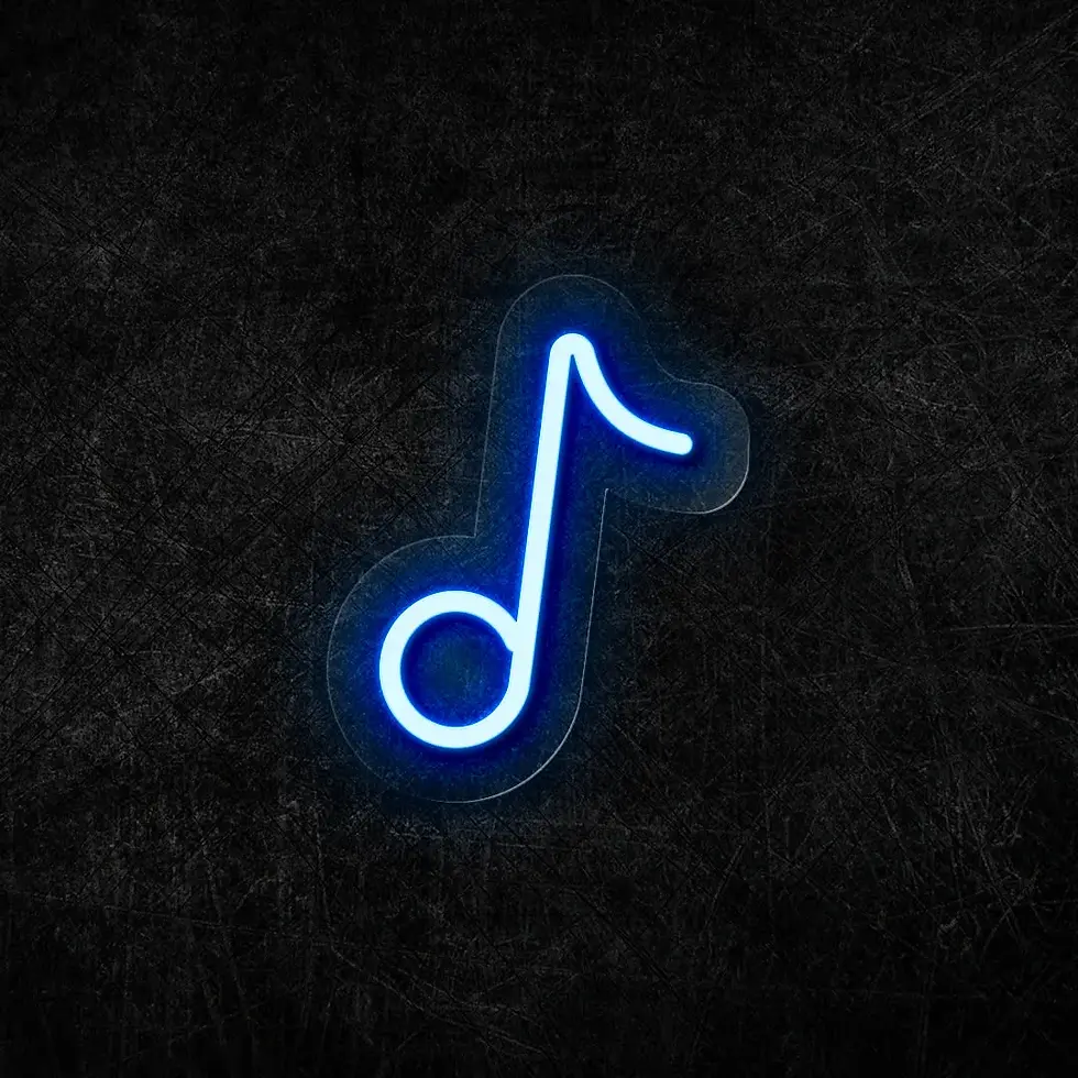 Küçük resim: Nota Neon LED Tabela