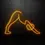 Küçük resim: Pilates Figür Neon LED Tabela 150x100 cm
