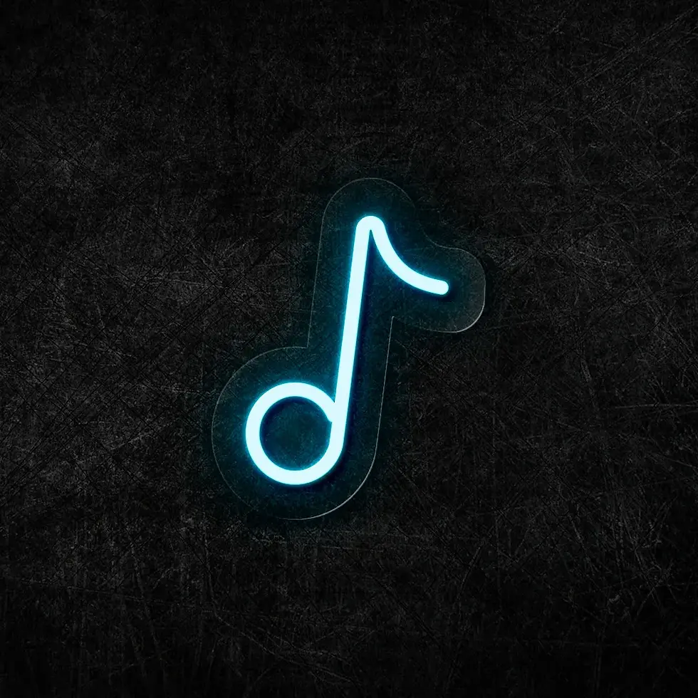 Küçük resim: Nota Neon LED Tabela
