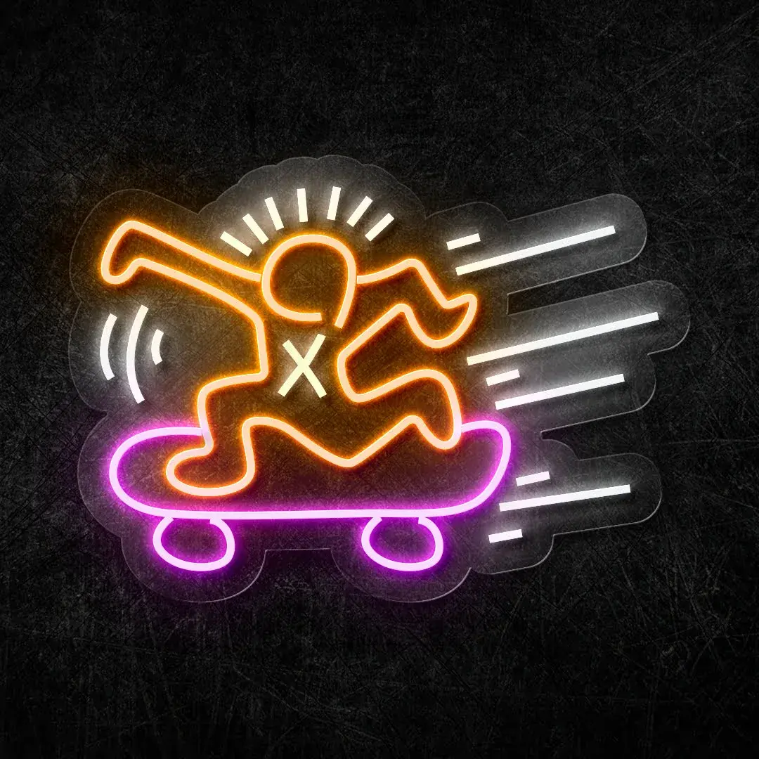 Skate X Neon LED Tabela